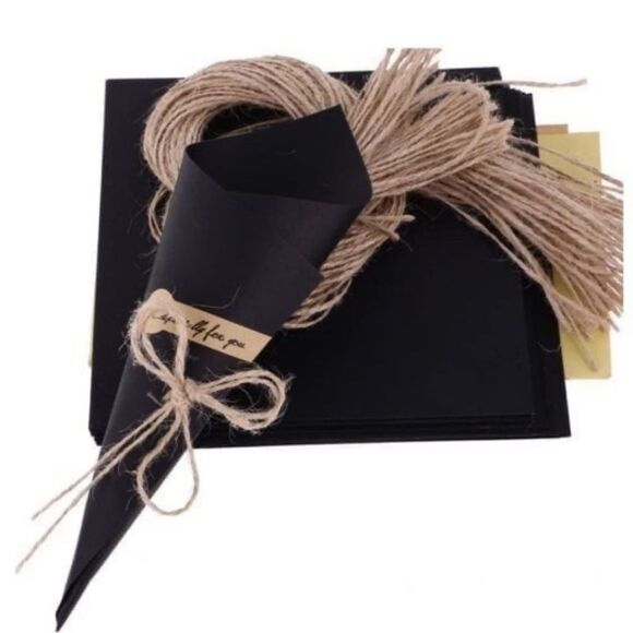 Wedding Favors Kraft DIY Paper Cones for Flower Bouquet 50 PCS. Set - Picture 5 of 5